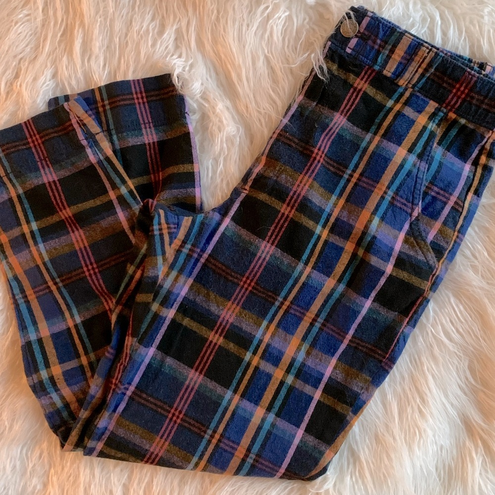 HOLLISTER Ultra High Rise Plaid Pants